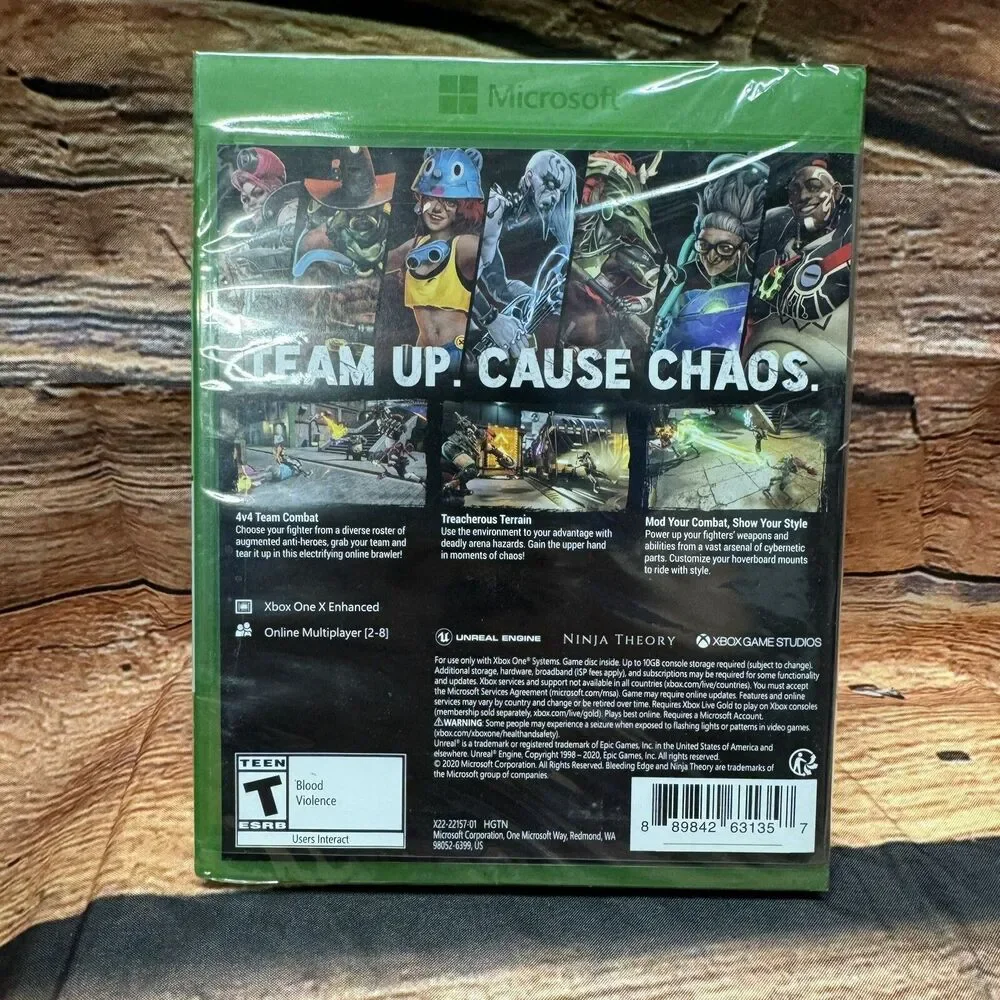 Bleeding Edge Xbox One Brand New Factory Sealed Xbox Series X Compatible
